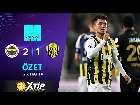 Merkur-Sports | Fenerbahçe (2-1) MKE Ankaragücü - Highlights/Özet | Trendyol Süper Lig - 2023/24