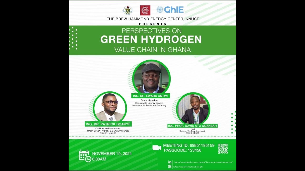 Perspectives on Green Hydrogen Value Chain in Ghana
