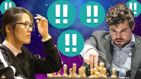 Remarkable chess game| Magnus Carlsen vs Hou Yifan