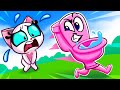 Potty training song  where is my potty   purrfect kids songs  nursery rhymes 