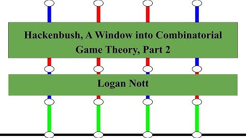 Hackenbush, A Window into Combinatorial Game Theory, Part 2