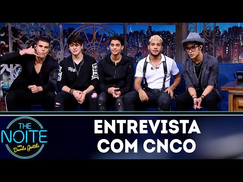Entrevista com CNCO | The Noite (21/05/18)