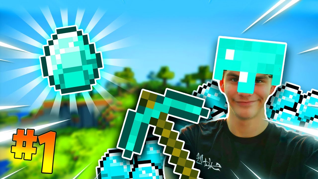 WE FOUND DIAMONDS!! | Minecraft Survival Series | Part #1 - YouTube