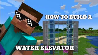 Minecraft Water Elevator Tutorial – Super Easy for Survival!