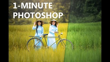 Apply the Golden Colors of Autumn  1-Minute Photoshop