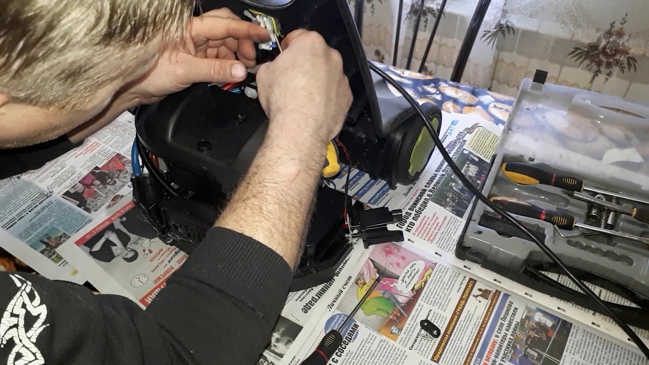 Ремонт парогенератора Kit Fort - YouTube