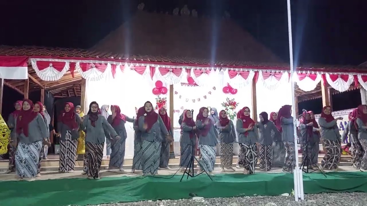 Perahu Layar - Ibu ibu PKK Jlantir 1, Gedangrejo, Karangmojo, Gunungkidul