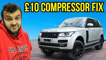 I FIXED THE SUSPENSION FAULT ON MY BROKEN DAMAGED RANGE ROVER