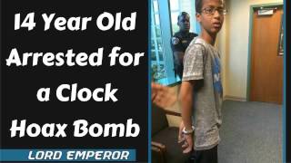 14-Year-Old Ahmed Mohamed Arrested for Bringing Homemade Clock to School