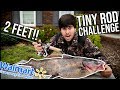 Budget WALMART Fishing Challenge! Trying to catch a STATE RECORD!