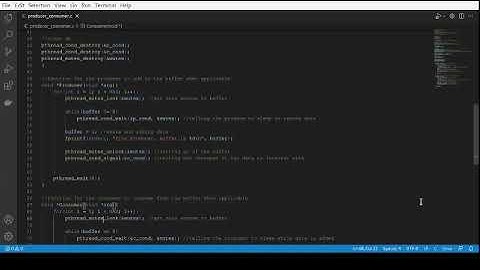 CS444 Producer Consumer Assignment