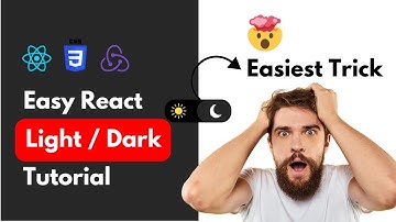 Light / Dark Mode Toggle In React Tutorial | Simple Implementation | Redux | Devesh Korde