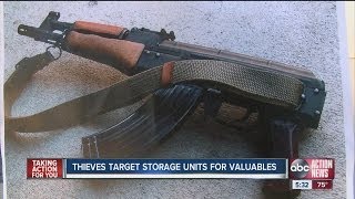 Storage Unit Theft: Gun Stolen