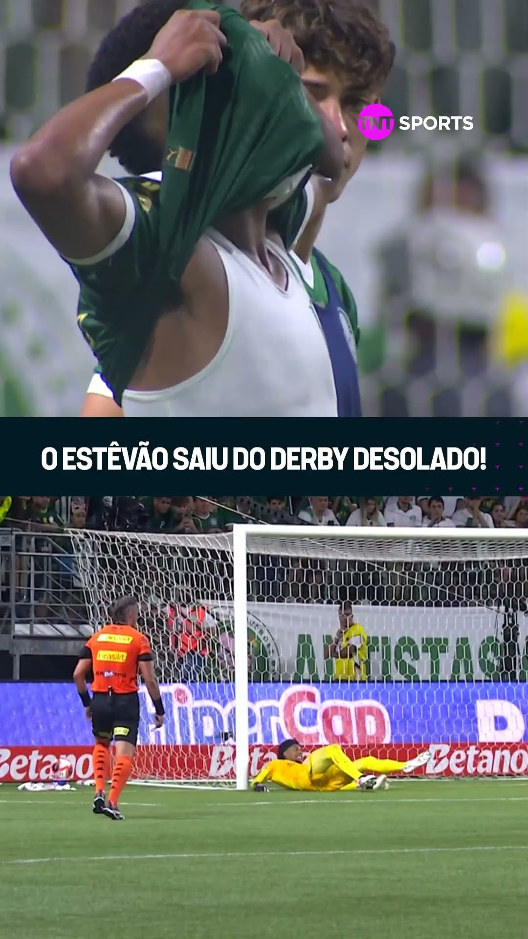 ESTÊVÃO SAIU CHORANDO APÓS O DERBY! #shorts