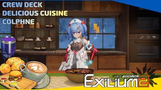 Girls' Frontline 2 Exilium - Crew Deck - Delicious Cuisine - Colphne