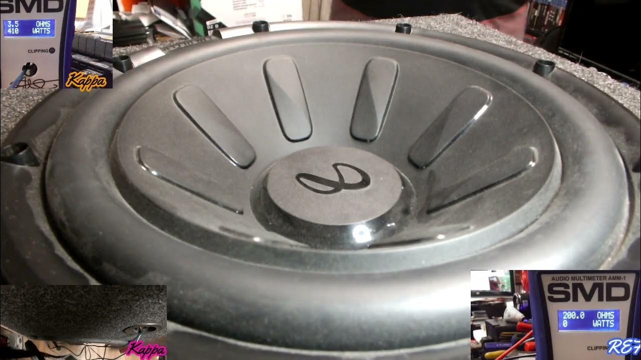 Infinity REFERENCE1270 Vs. Infinity Kappa 1200W 12" 1200 Car Audio