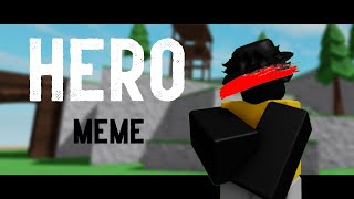 Hero/Tail Lights Meme| Roblox Chaos Edit| Capcut