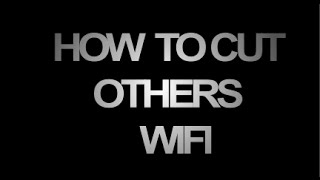 How To Cut Others Wifi Connection (hacked) screenshot 1