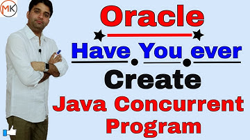 how to create java concurrent program in Oracle | Oracle Shooter