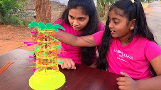 Monkey Tumble Game Challange Diyaishwarya I Unboxing I Diy