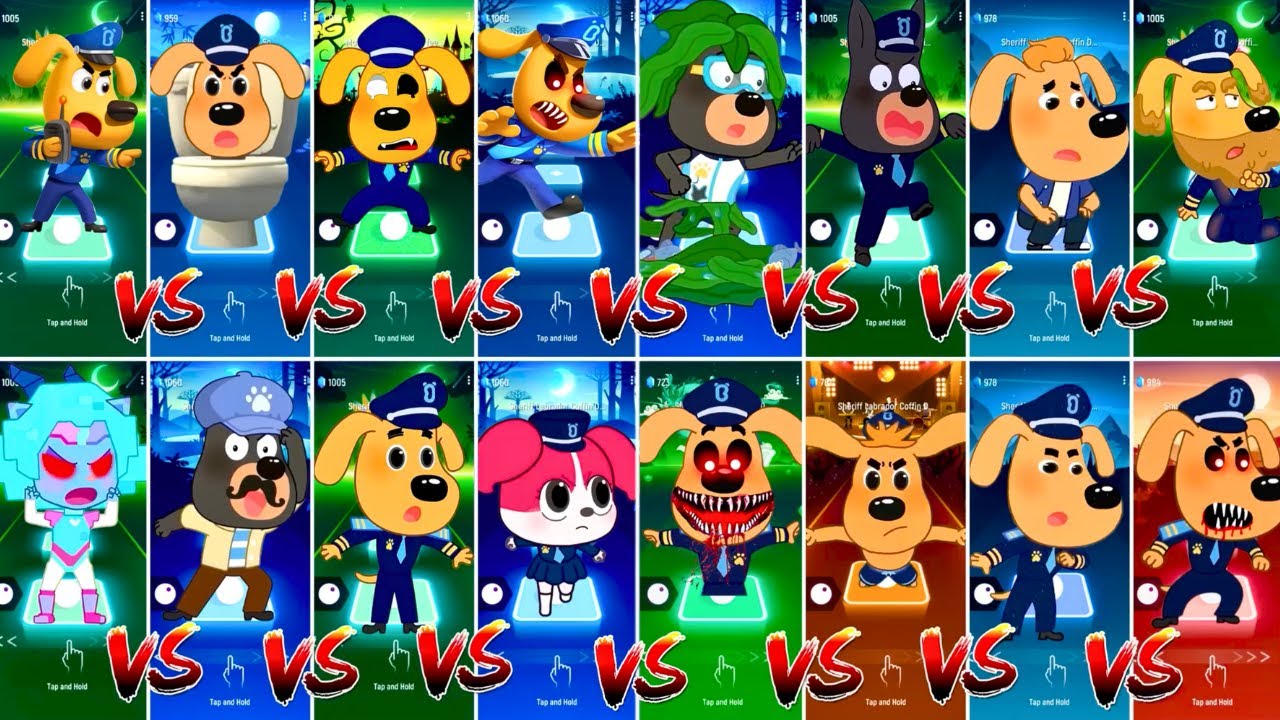 Sheriff Labrador Team 🆚️ Sheriff Labrador Exe Team. Who Is Best?