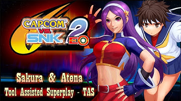 【TAS】CAPCOM VS SNK 2 - STUDENTS TEAM - ATHENA & SAKURA