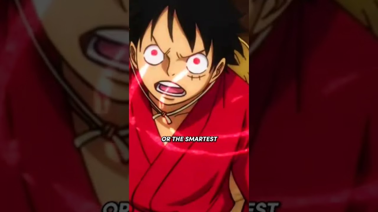 How does Luffy the king of the piratesonepiece anime luffy