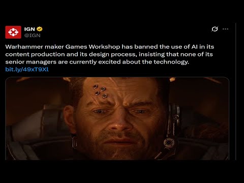🔴 Games Workshop Bans Ai