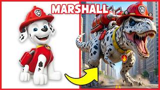 PAW PATROL como DINOSAURIOS 🦖🔥 | Quiz de Paw Patrol: La Dino Película