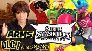 Arms Character  Super Smash Bros Ultimate Direct  Stream Reaction  62220  