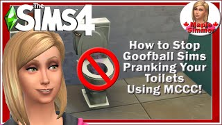 Stop Sims Pranking Your Toilets Using MCCC (Sims 4 Tutorials) screenshot 2