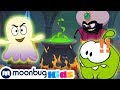 Om Nom Stories - Magic Halloween Cauldron | Cut The Rope | Funny Cartoons For Kids | Kids Videos