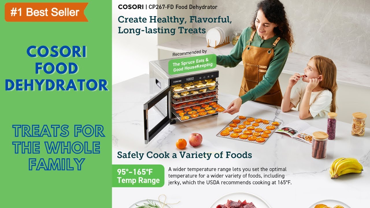 Cosori Food Dehydrator For Jerky, Large Drying Space