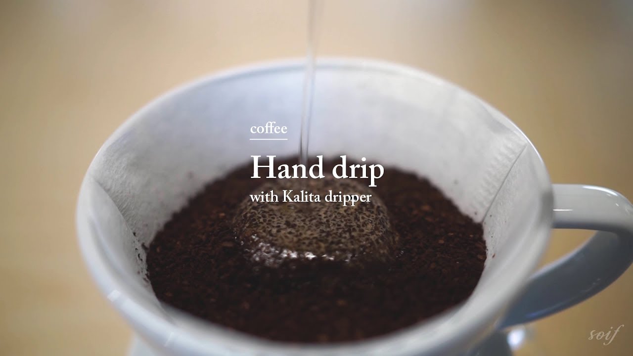 Coffee / Hand drip. with Kalita dripper YouTube