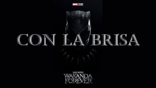 Video thumbnail of "[Vietsub + Lyrics] Con La Brisa - Foudeqush & Ludwig Göransson || Black Panther: Wakanda Forever OST"
