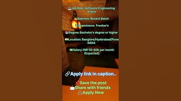 🚨 GOOGLE IS HIRING – SOFTWARE ENGINEERING INTERN 🎯Summer 2026