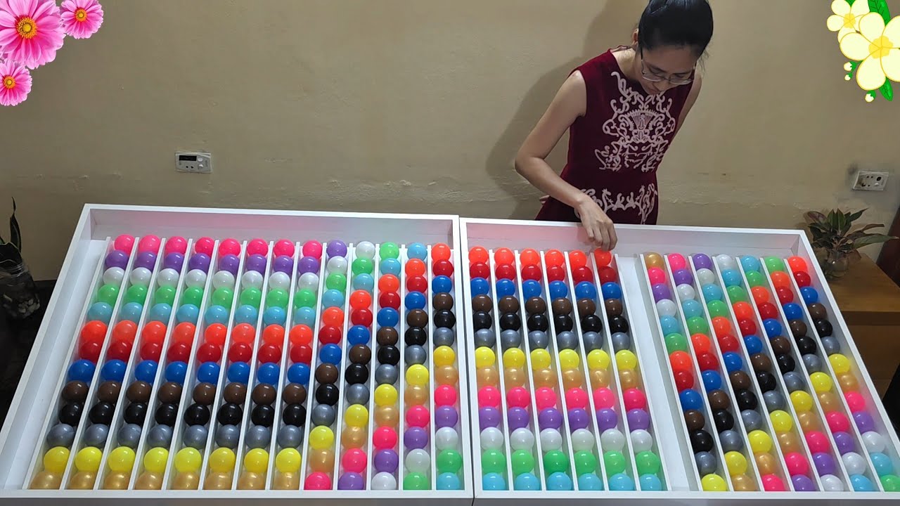 ASMR Puzzle – Ball Sorting Challenge 🔵🧩