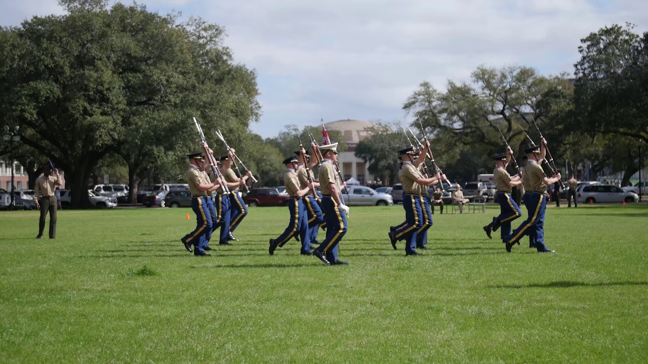 Blue Ridge Rifles Blue Ridge Rifles 2018- Mardi Gras Exhibition - YouTube