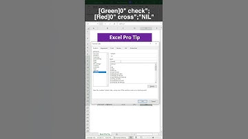 Excel Tutorial: How to Create a Custom Format to Show Up or Down Arrows for Numbers