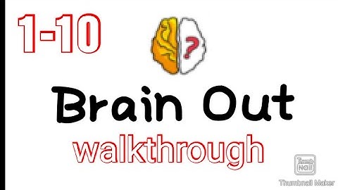Brain out walkthrough level 1-10 #brainout