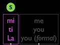 Italian Direct Object Pronouns