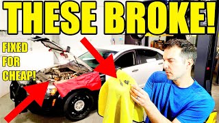 I Fixed A Horrible Engine Noise & Dead Cylinder On My LS Police Car! Cheap DIY Fix Anyone Can Do!