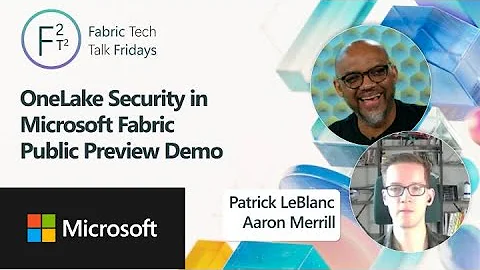 OneLake Security in Microsoft Fabric | Public Preview Demo
