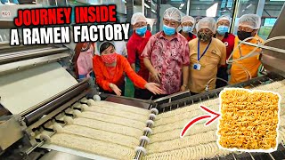 How Ramen Noodles Are Made  Inside a Ramen Factory