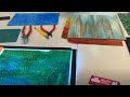 Cutting Hand Rolled Glass #FacebookLive