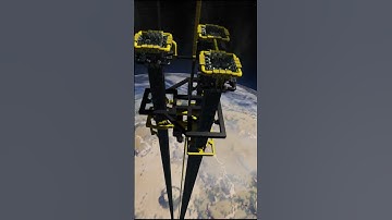 Space Elevator Update: We Reached The Build Height Limit? Space Engineers Time Lapse #Shorts