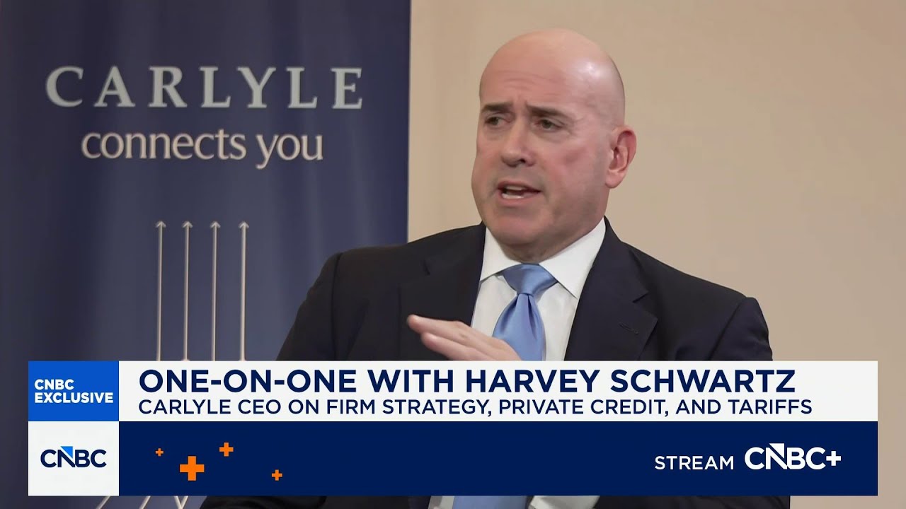 Carlyle CEO Harvey Schwartz: The demand for capital is going up in all forms