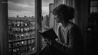Soft French Chanson for Relaxing LE CARNET OUBLIÉ  • Black & White Paris Café Ambience 1970s #music screenshot 3
