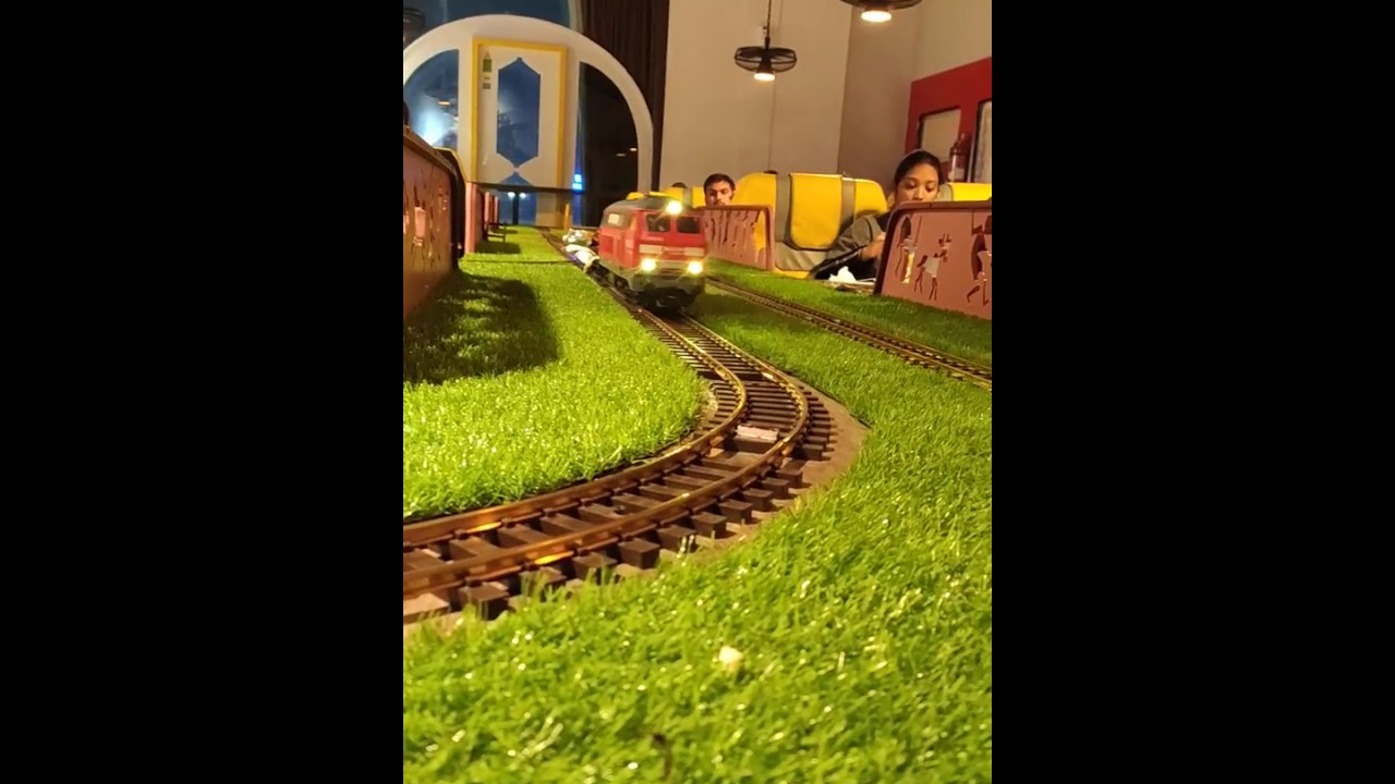 Platform 65 Restaurant at KPHB, Hyderabad YouTube