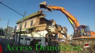 Haussner's Restaurant Tear Down